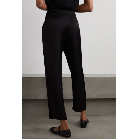 Envelope1976 Bianca Tapered Pants 25" / FR 34 / US 2 / Shiny Black Net-A-Porter - Picture 2 of 10